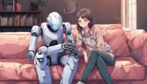 unexpected robot love story