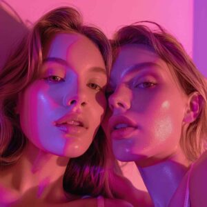 worldexplorer female models staring at each other eyes pink a f2d6a4b7 8271 41ae a351 0a291ad555cb 0 Top 10 AI Girlfriend Websites (Honest Review)