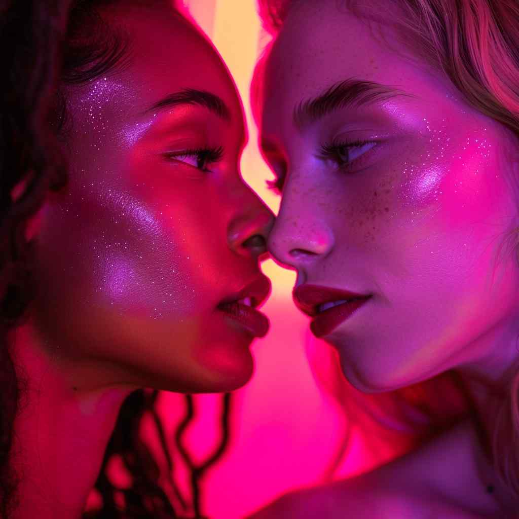 worldexplorer female models staring at each other eyes pink a f2d6a4b7 8271 41ae a351 0a291ad555cb 3 Top 10 AI Girlfriend Websites (Honest Review)