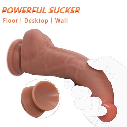 Unlock New Levels of Pleasure: The 7-Inch Realistic Silicone Dildo That Everyone