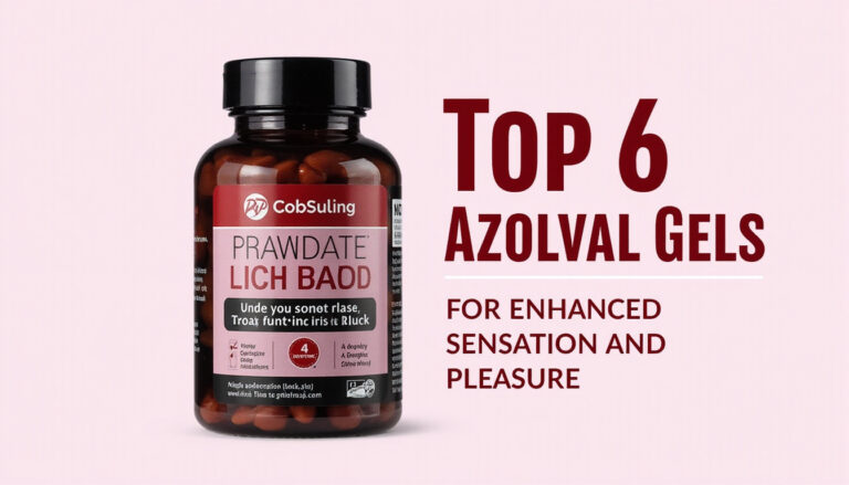 Top 6 Arousal Gels for Enhanced Sensation and Pleasure