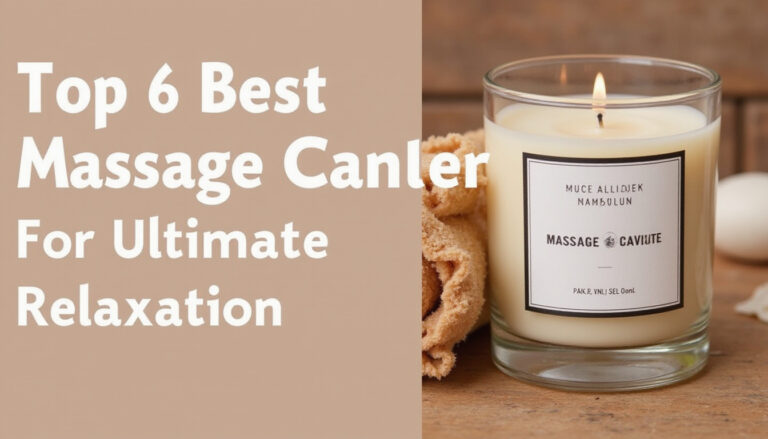 Top 6 Best Massage Candles for Ultimate Relaxation