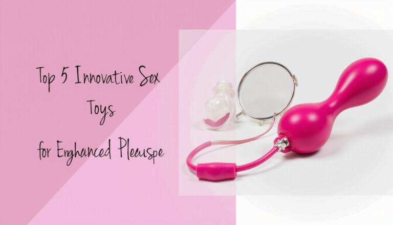 Top 5 Innovative Sex Toys for Enhanced Pleasure
