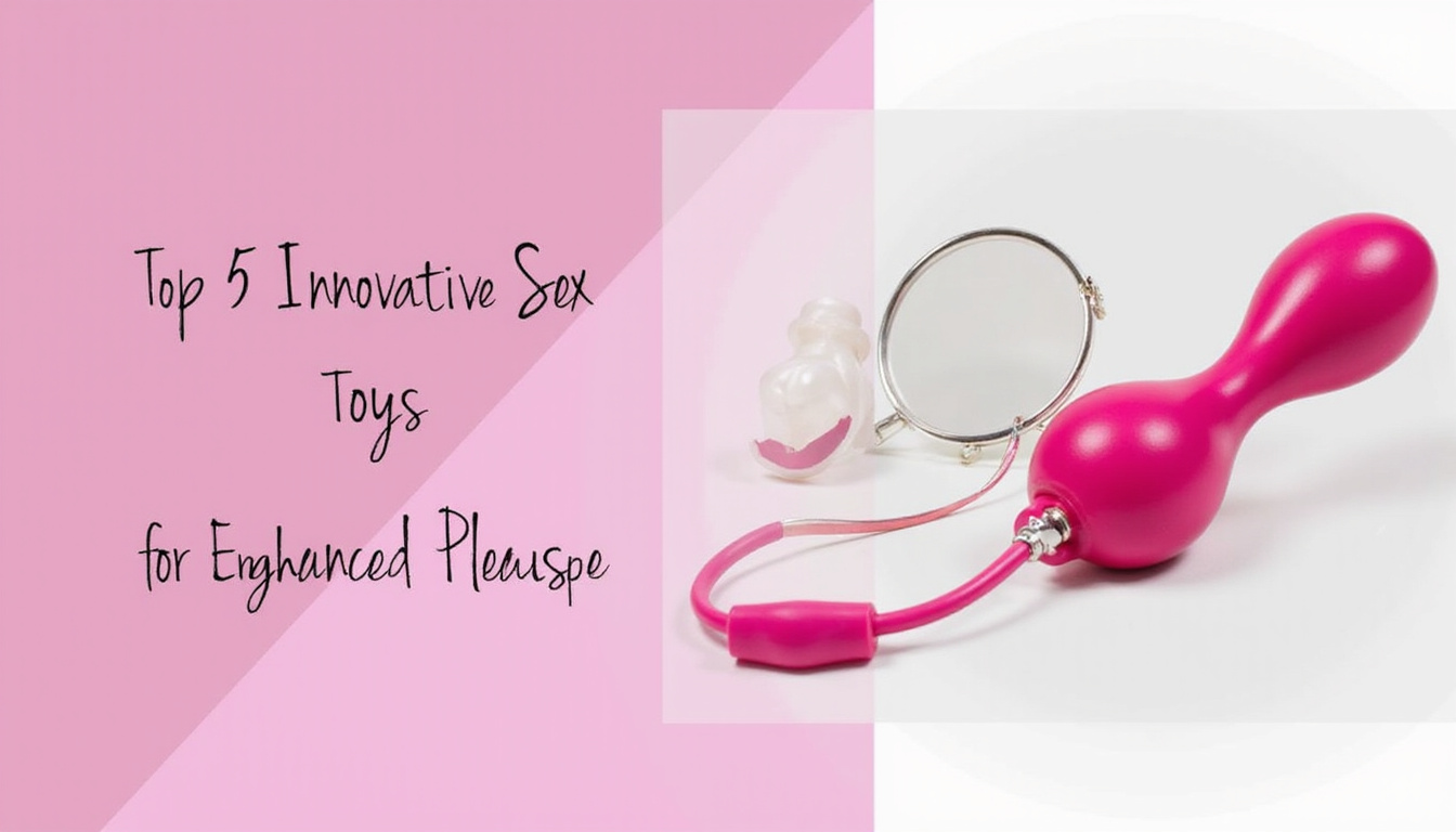 Top 5 Innovative Sex Toys for Enhanced Pleasure