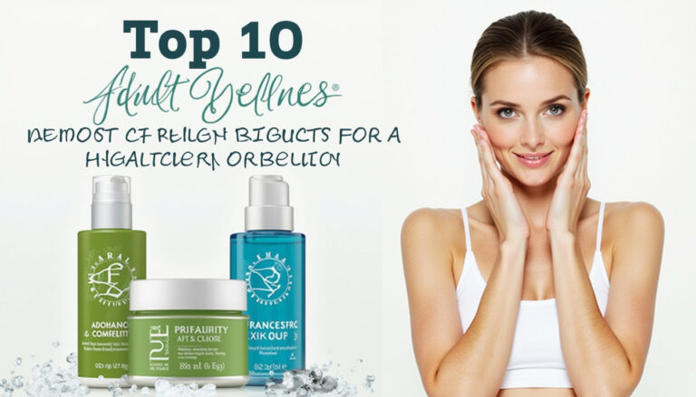Top 10 Adult Wellness Products for a Healthier Lifestyle