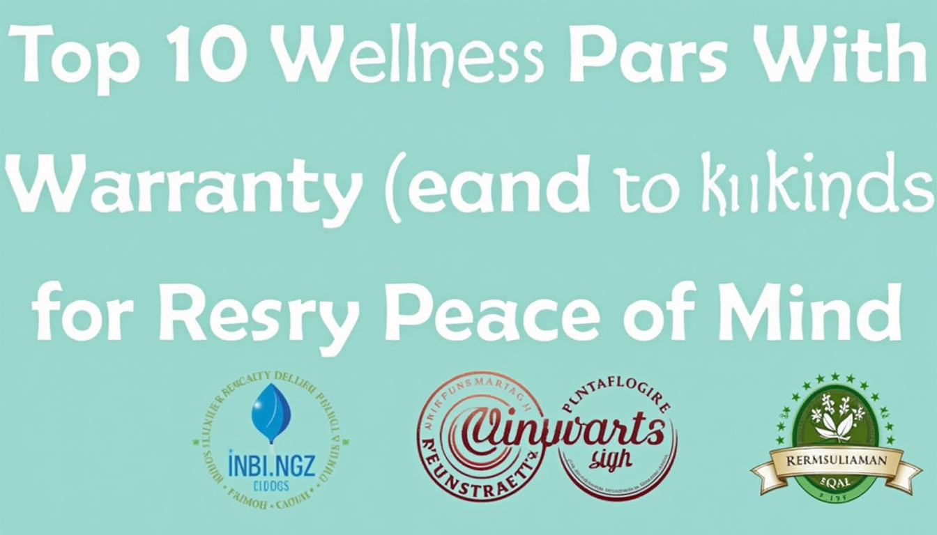Top 10 Wellness Products with Warranty for Peace of Mind