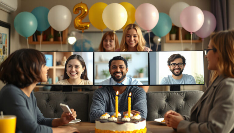 Crafting Your Perfect Birthday: Virtual Companions Unplugged